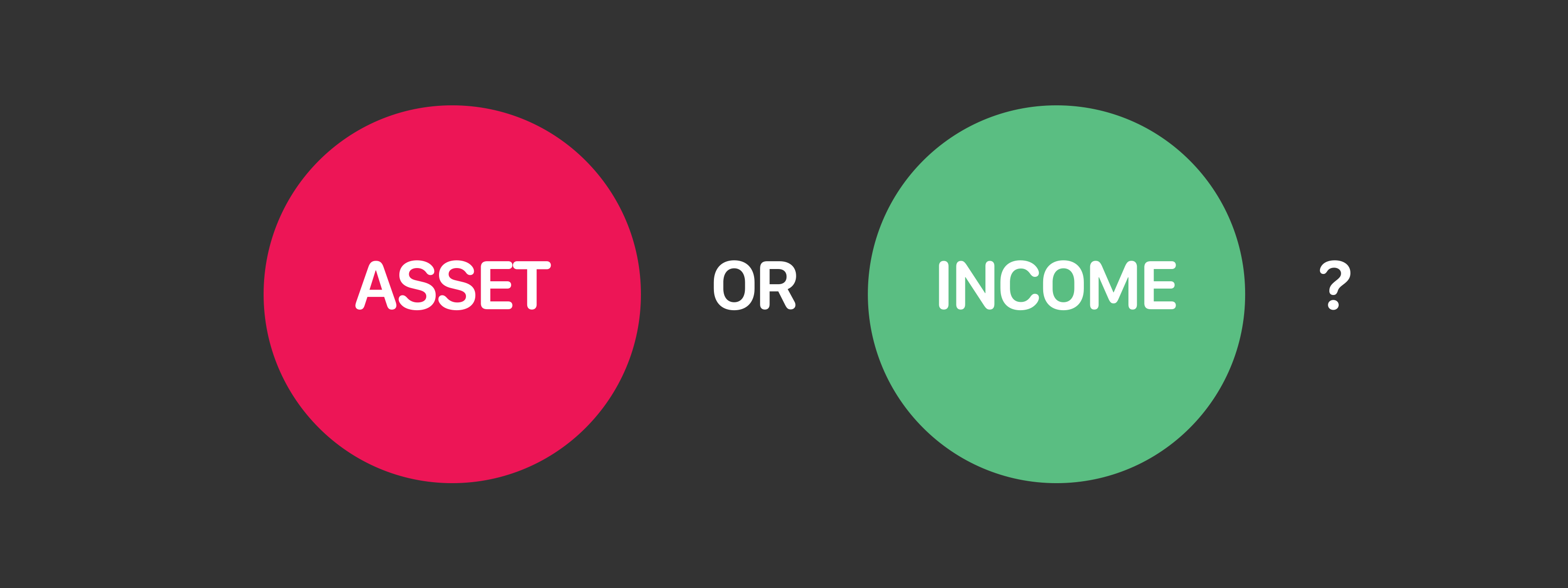 Asset or Income?
